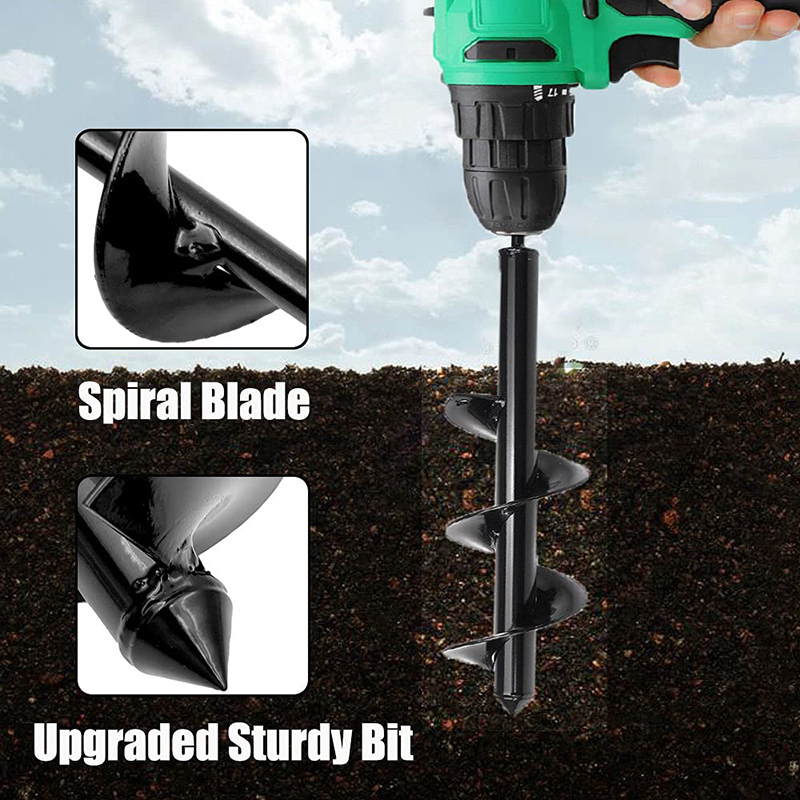 Garden Auger Spiral Drill Bit  - Plant Parents 评论和价格