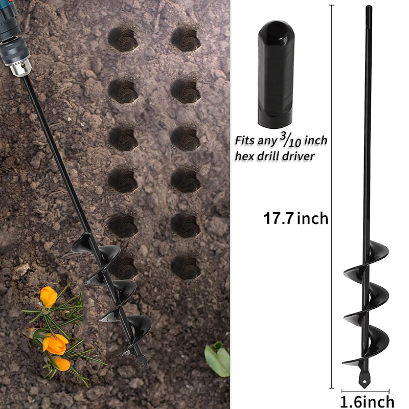 Garden Auger Spiral Drill Bit  - Plant Parents 评论和价格