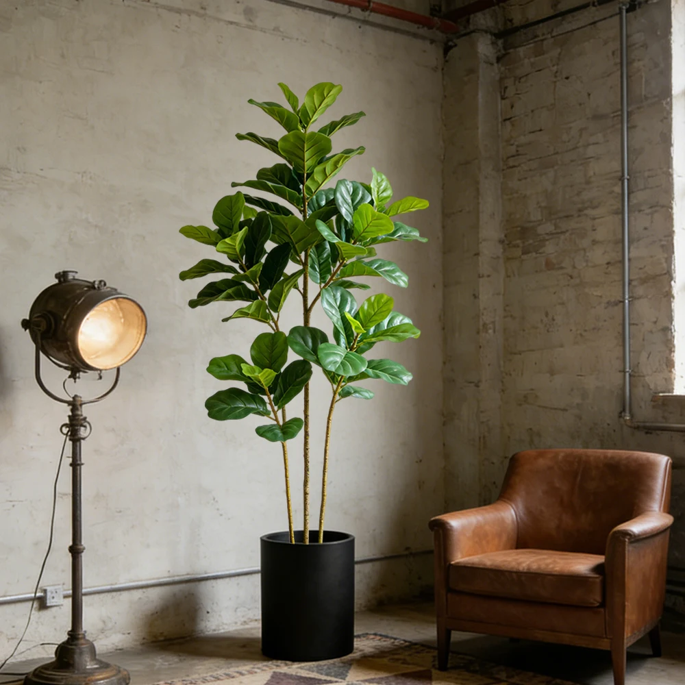 64/122cm Artificial Fiddle Fig - Fiddle Leaf Fig 评论和价格