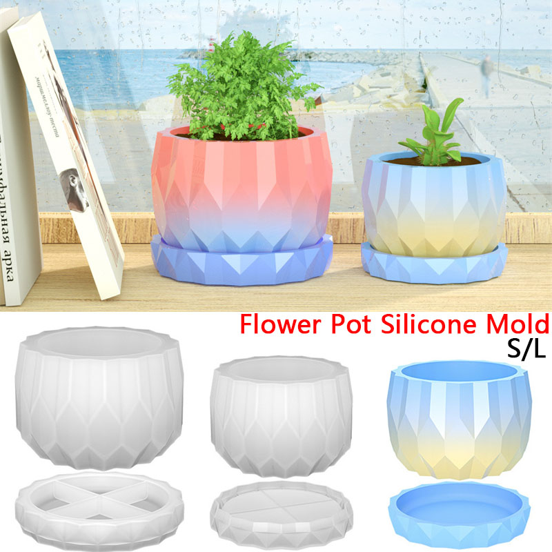 1 Set Silicone Planter Molds F - Plant Parents 评论和价格